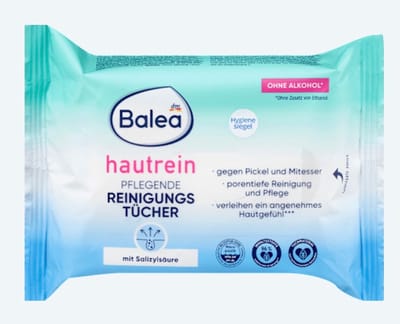 Balea Reinigende make-up remover doekjes, huidreiniging, 25 stuks