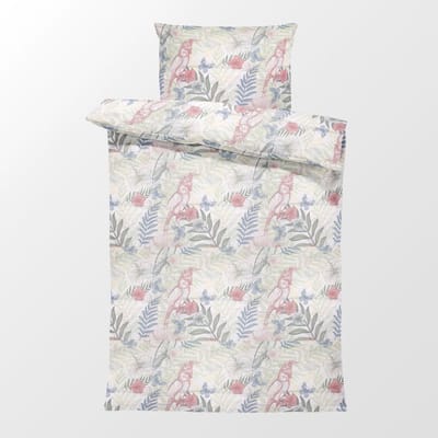 Dekbedovertrek 100% Katoen Premium - 140 x 200cm - 1 persoon - Papegaai
