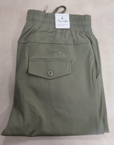 New star dames short - Denton - army - Lengte 7cm - travel stof - maat XXL