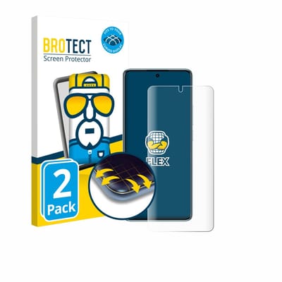BROTECT - Screenprotector voor Xiaomi Redmi Note 15 5G - Folie Beschermfolie transparant volledig dekking - 2 Stuks