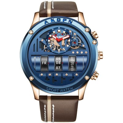 Herenhorloge Elektronisch Horloge Sporthorloge Horloge Waterdicht Quartz Horloge Volautomatisch Herenhorloge gray