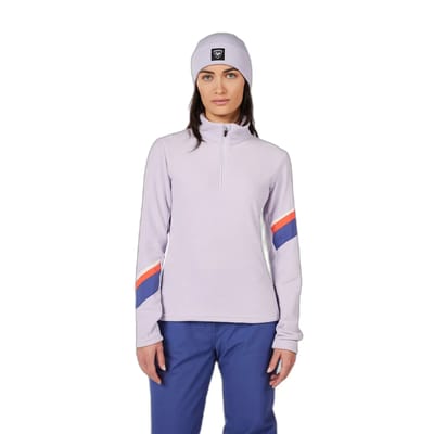 Rossignol Strawpile Fleece Met Halve Rits Paars 2XL Vrouw