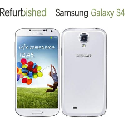 Gereviseerde Samsung Galaxy S4 i9500 i9505 2GB RAM 16GB ROM Mobiele Telefoon Met 1 SIM i9500 Simple Set wit