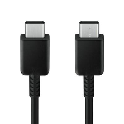 Samsung Originele USB-C naar USB-C kabel in Fabrieksverpakking - 1 meter - 45 Watt - Zwart