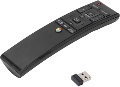 OmGoods - Dailygoody - Vervangende afstandsbediening - TV-afstandsbediening - Met USB-ontvanger - Geschikt voor televisiesystemen - Eenvoudig in gebruik -
