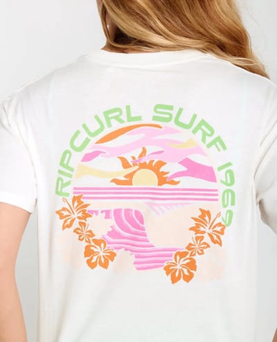 Rip Curl Molokai Relaxed TEE - Bone