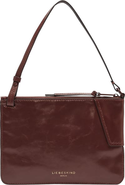 LIEBESKIND BERLIN Utensil zak Mila Crinkled Pouch Chianti Bruine