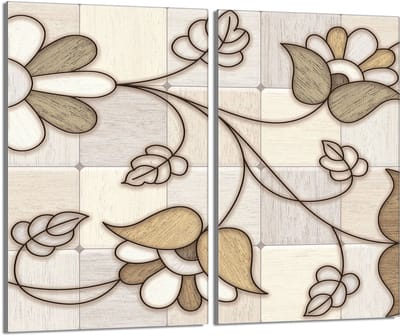 TMK ArtDeko - Glasbeschermplaat - 2x30x52 cm - Mozaïek - Veiligheidsglas