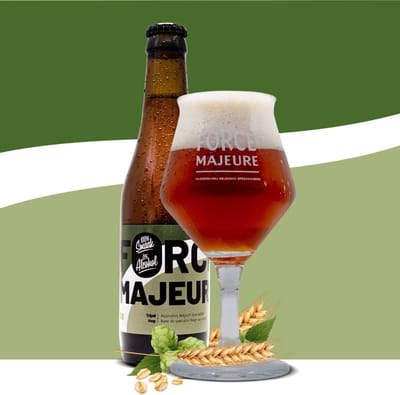 Force Majeure - Tripelhop - Alcoholarm bier - 24x33cl