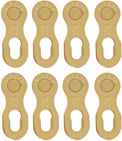 4 Pairs 12 Speed Stalen Herbruikbare Fiets Ketting Linken - Kleurige Verbindingselementen voor Fietsen