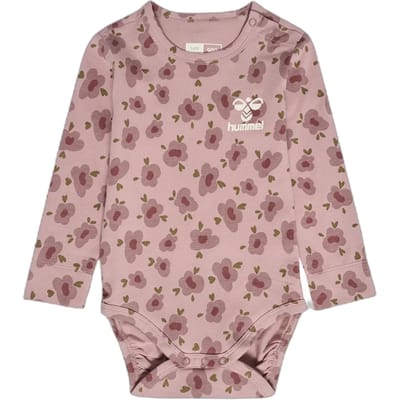 Hummel kinderbody met lange mouwen Hmlfjora L/S 225046