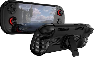 Beschermhoes - Hoesje Kickstand - Gaming Handheld - Ingebouwde Standaard - 165 x 78 x 12 cm - Zwart
