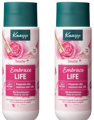 Kneipp Douchegel - Embrace Life - 2 x 200 ml - Voordeelverpakking