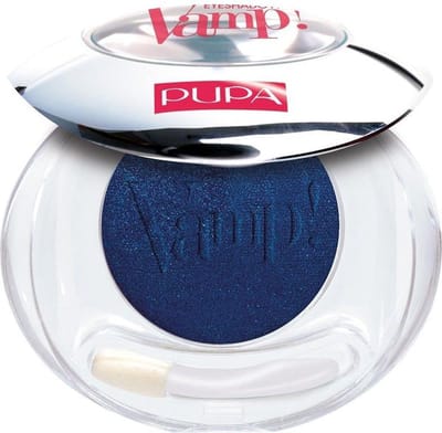 Pupa, Vamp !, Plaquette d'ombre à paupières, 302, Bleu Carbone, 2,5 g