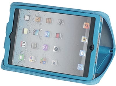 Celly Beschermhoes iPad Mini - Caffe Kit Book - Turquoise