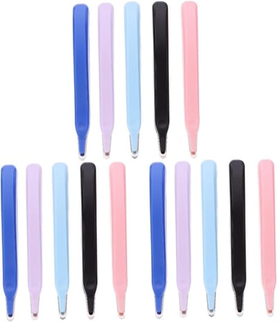 Nietjesverwijderaars Kantoor - Spijkerverwijderaar - Snel Nietjes Verwijderen - Ergonomisch Ontwerp - 15cm Set Van 3 - Geassorteerde Kleuren