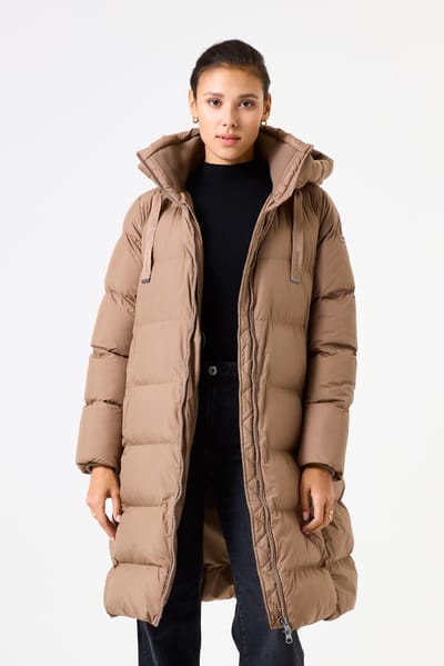 Garcia Jas Pufferjas Gj500904 5425 Winter Taupe Dames Maat - XS