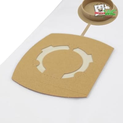 Stofzuigerzakken 10 stuks - Vervangende zakken Microvezel zakken - Stofzuigen - 5-laags vlies - 10 stuks - Wit