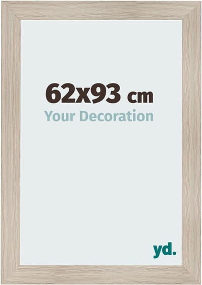 Your Decoration - Fotolijst 62x93 cm - MDF - Eiken Licht - Pisa