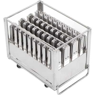 Ijsvorm Zware Uitvoering Zilver Dik Veilig Betrouwbaar DIY Roestvrij Staal Ijslollyvorm gray