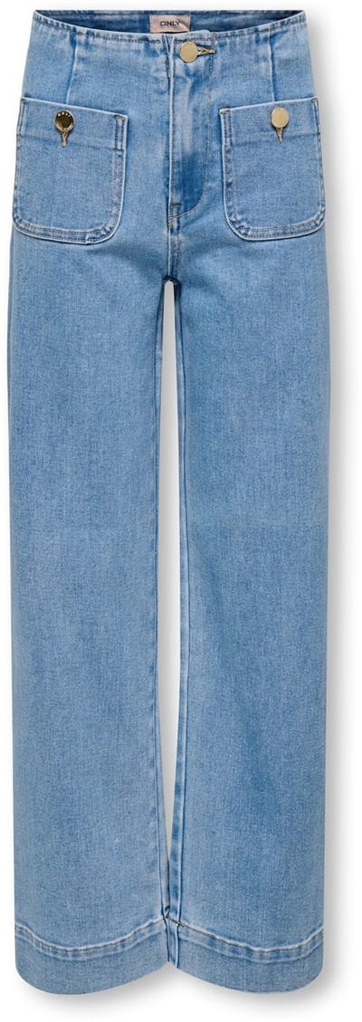 KIDS ONLY Wide-leg jeans KOGMADELINE High waist Wide leg fit Jeans