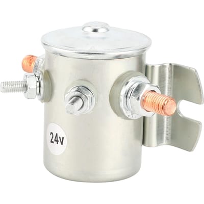 Solénoïde Convient Relais de Démarreur de Moteur Hydraulique Normalement Ouvert Étanche Pièces Auto 200V 24VCC