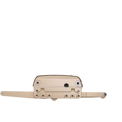 Opérateur double bras pour fenêtre à battant Universel Gauche et Droite Manivelle de Remplacement Quincaillerie de Rénovation en Alliage de Zinc beige