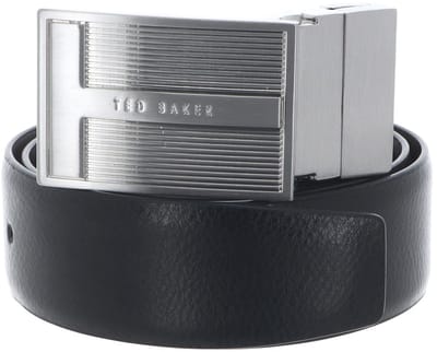 Ted Baker Leren riem Wiilmer 2-In-1 Reversible Belt Gift Set W120 Brn-Choc zwart bruine