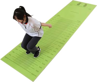 Springmat Meetmat - Oefenmat Verspringen - Prestaties Meten - Dubbelzijdige Antislip - 100-300 cm - Niet gespecificeerd