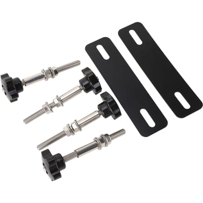 Montagepennenkits voor tractieborden Ruimtebesparend voor alle recovery tracks met 4,72 inch tot 6,69 inch gat