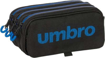 Etui Drievoudig - Pennenbakje Etui - Schoolbenodigdheden Organiseren - Drievoudige Indeling - 215 x 8 x 10 cm - Zwart