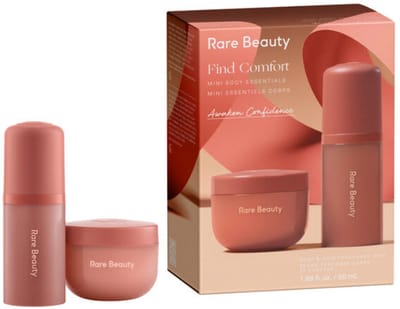 Rare Beauty Find Comfort Mini Body Essentials – Awaken Confidence Set – Bodycare Minis