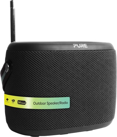 Draadbare Outdoor Speaker met Bluetooth, DAB+ Radio en 14 uur Batterij - Waterdicht IP67