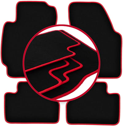 CARLUX-RED automatten voor: Honda HR-V I crossover (1999-2006)