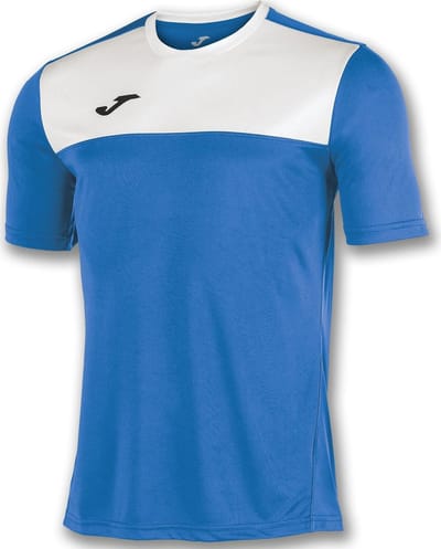 Joma Winner Shirt Korte Mouw Kinderen - Royal / Wit | Maat: 104-116