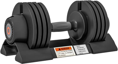 Verstelbare Halter, Zwart – 4 Gewichtsniveaus (3,5 / 6 / 8 / 10 kg), Vloervriendelijk, Ideaal vVoor Thuisgym