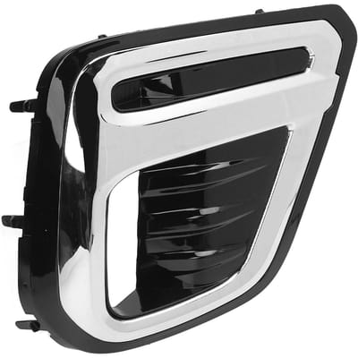 Voorbumper Mistlamp Bezel Cover Glanzend Zwart Frame Chroom Strip Waterbestendig Mistlamp Bezel Sierlijst voor Forester SK white