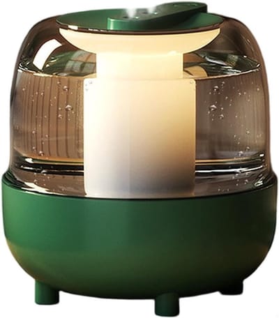 Luchtbevochtiger - Mistmaker - Verbeter Luchtkwaliteit - Grote 4L Tank - Digitaal Display - Groen