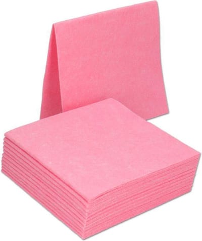 MAUS 200 stuks sopdoeken vaatdoekjes rood roze viscose Vaatdoeken 20x10 HACCP 5 kleuren leverbaar