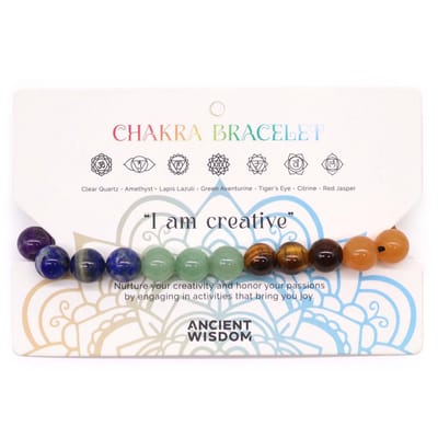 Chakra String Armbanden - 21 Stenen