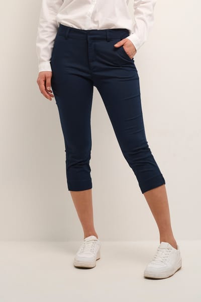 Kaffe KAlea Capri Pants Dames Broek - Maat 36