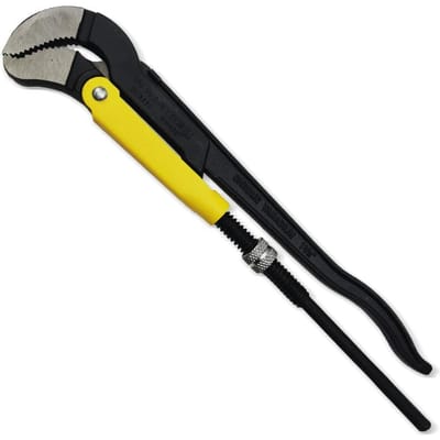 Verstelbare Zweedse pijptang, max 55mm opening, 420mm lengte