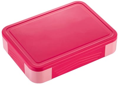 EXCITAT Kinderlunchbox met compartimenten - Lekvrije bentobox - Kinderlunchbox - Snackbox - Broodtrommel - Geschikt voor jongens en meisjes - Roze - 1330 ml