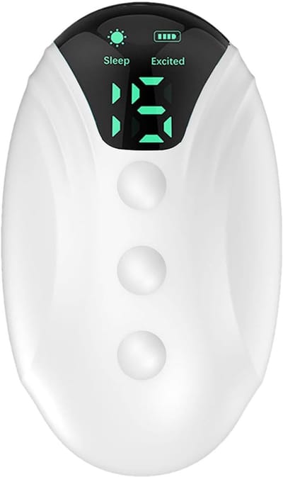 Slaaphulpapparaat, microstroom slaaphulptechnologie, microstroom slaapmachine, drukontlasting, draagbaar slaapinstrument met koord voor slapeloosheid, verbetert de diepe slaap