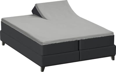 Bella Donna Jersey La Piccola Duo 1 Splittopperhoeslaken 180x190-200 cm grijs-0701