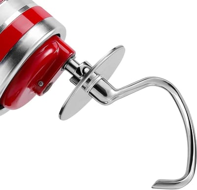 304 RVS Deeghaak voor Kitchenaid Mixer - Geschikt voor 4.5-5Qt - Spiralen Deeghaak Accessoire voor KSM150, K45DH, 5KSM175 en meer - Keukenaccessoires voor bakken en koken
