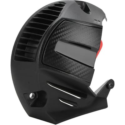 Gemodificeerde Motorfiets Ventilator Beschermkap Decoratie Accessoire Geschikt voor Yamaha BWS R gray