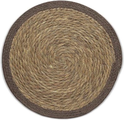Placemat, Bruin, 38 cm, Raffia - Kela | Trava