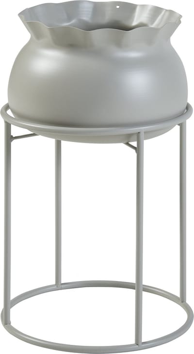 Plantenstandaard Assen 38x23,5 cm lichtgrijs [en.casa]