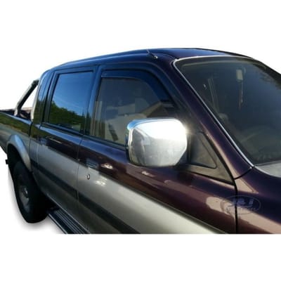 J&J AUTOMOTIVE | Heko Deflecteurs d'air Déflecteurs de Vent Pour Mitsubishi L-200 4-Porte 1999-2006